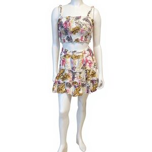 Floral Skirt Set